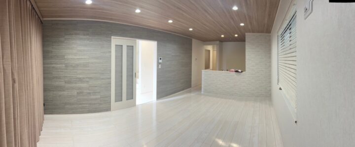 床・壁・天井調和した上質な空間