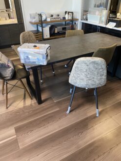 入居中でも安心。床の美しさを取り戻すコーティング