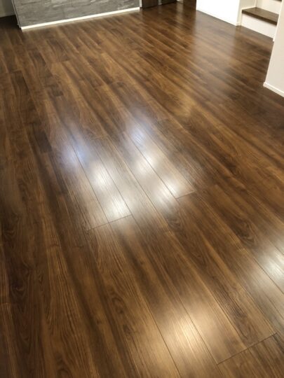 木目の美しさが際立ちました