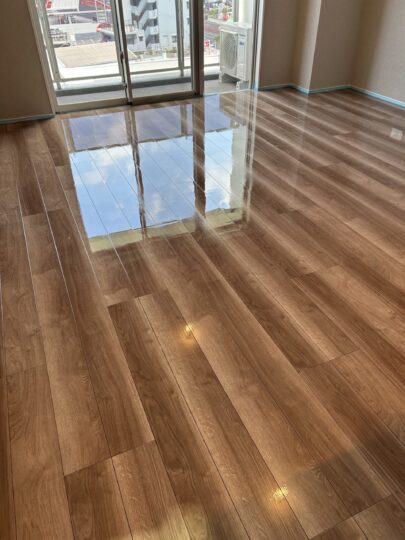 ツヤの違いに驚きました