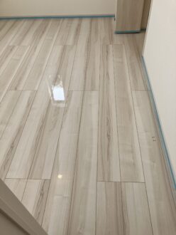 兵庫県高砂市でペット用UVフロアコーティングの施工後