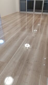 兵庫県播磨町でUVフロアコーティングの施工後