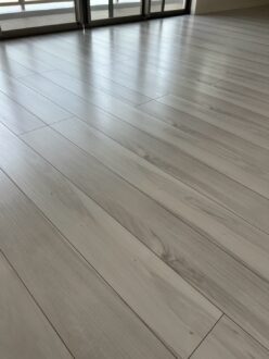 滋賀県大津市でガラスフロアコーティングの施工後