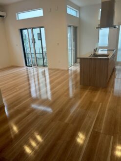 生駒市　ペット用フロアコーティング
